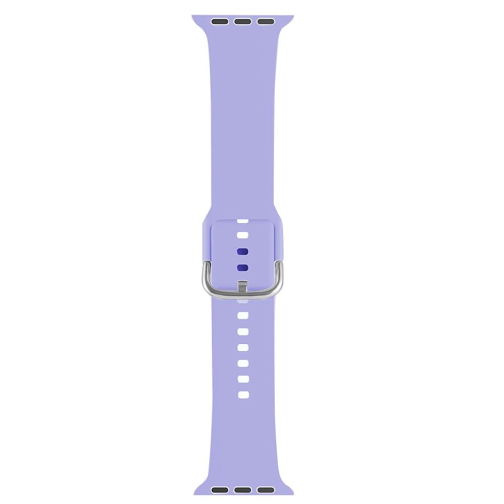 Apple Watch 41/42mm - KALEBOL Silicone Strap Light Purple — correa (foto 3 de 5)