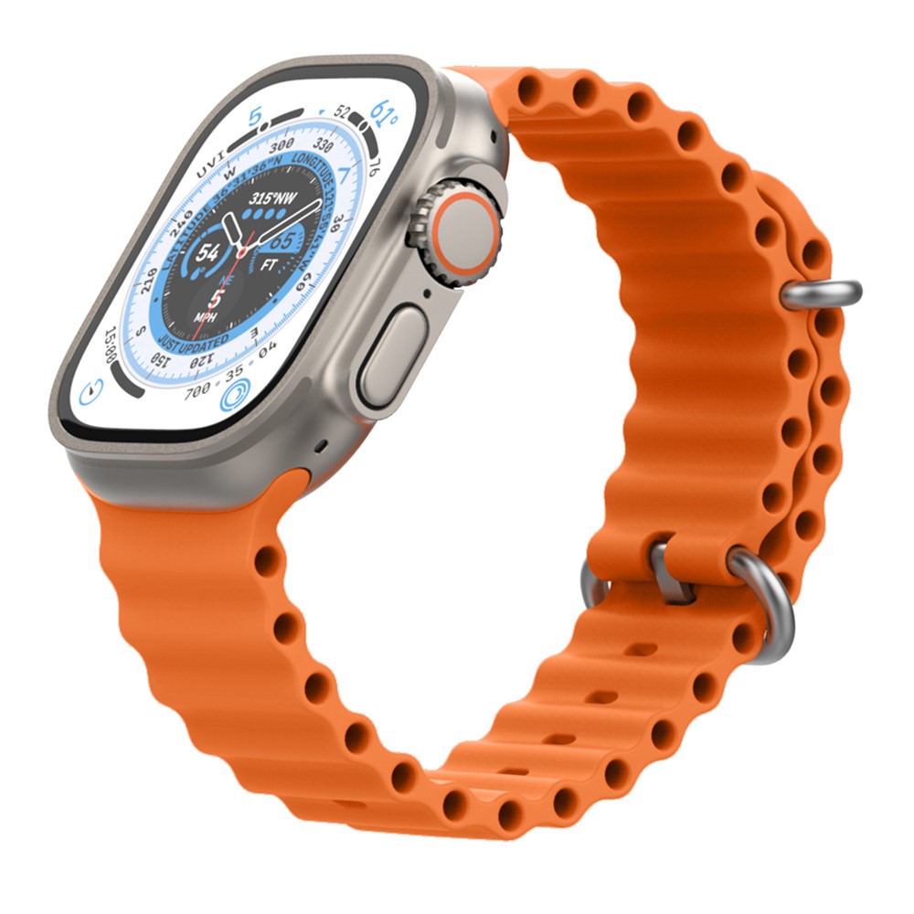 Apple Watch 41/42mm - Ocean Band Orange — correa (foto 2 de 5)