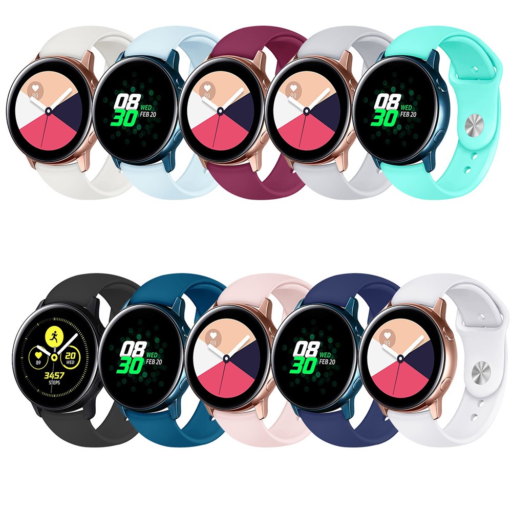 SmartWatch Band - Silicone 20mm Black — correa (foto 5 de 5)