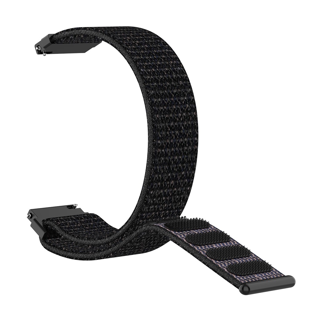 SmartWatch Band 20mm - Nylon Velcro Black
