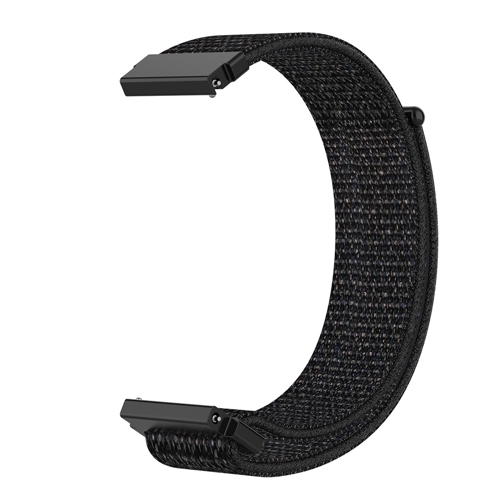 SmartWatch Band 20mm - Nylon Velcro Black — correa (foto 3 de 5)