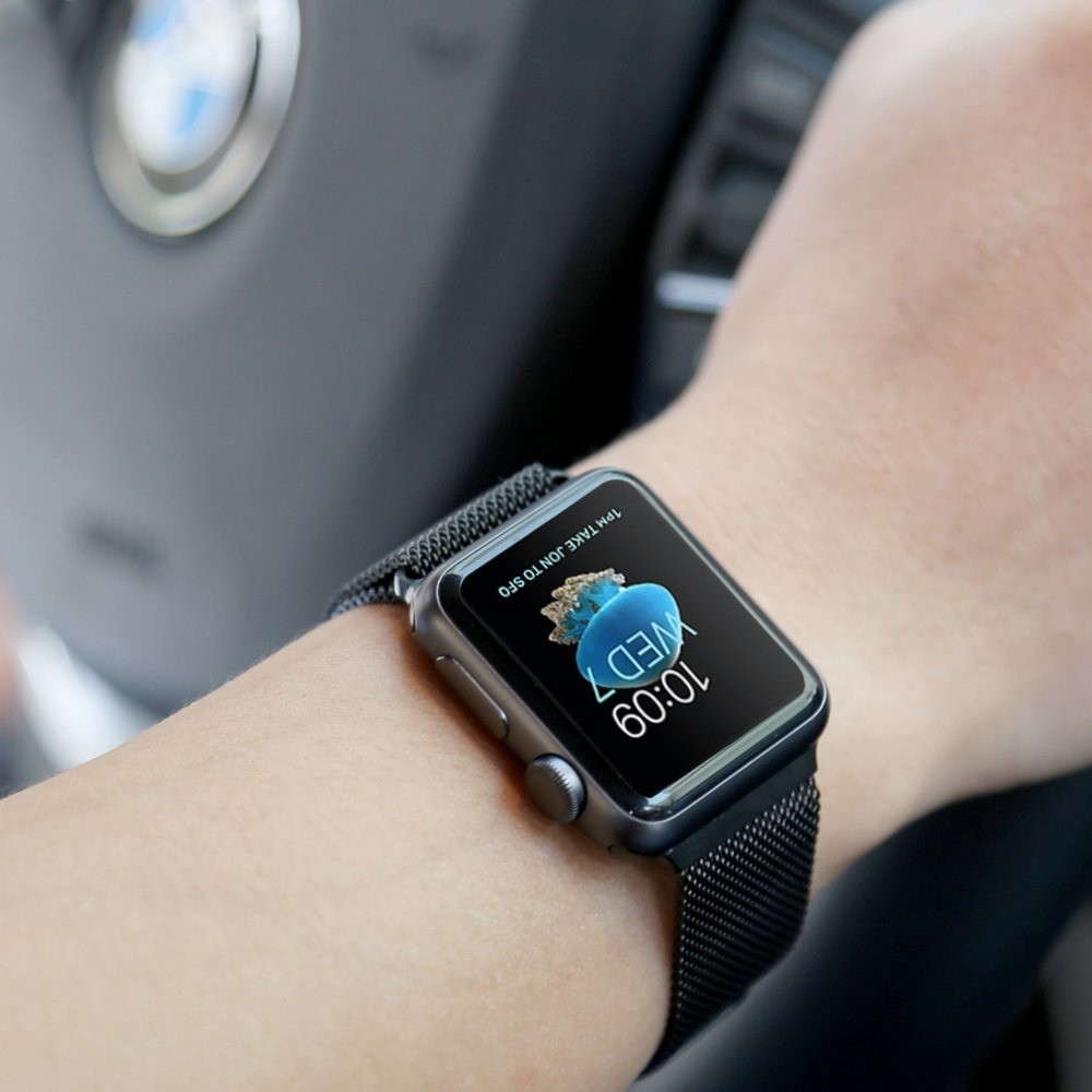Apple Watch 44mm - Milanese Band Black — correa (foto 6 de 8)