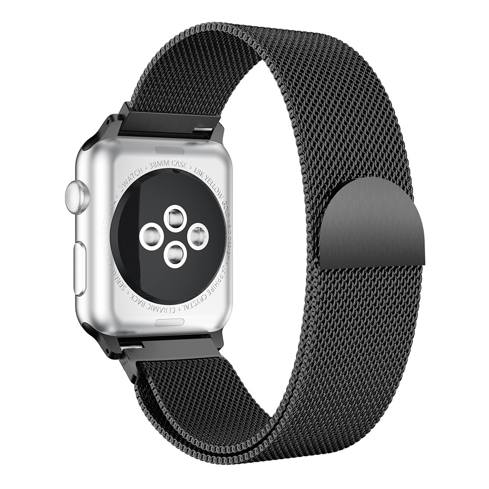 Apple Watch 44mm - Milanese Semicircular Black