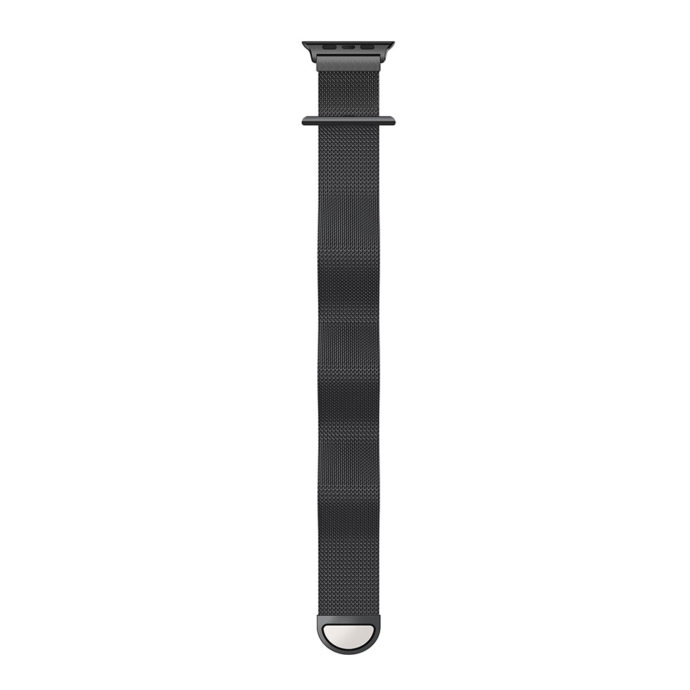 Apple Watch 44mm - Milanese Semicircular Black — correa (foto 4 de 4)
