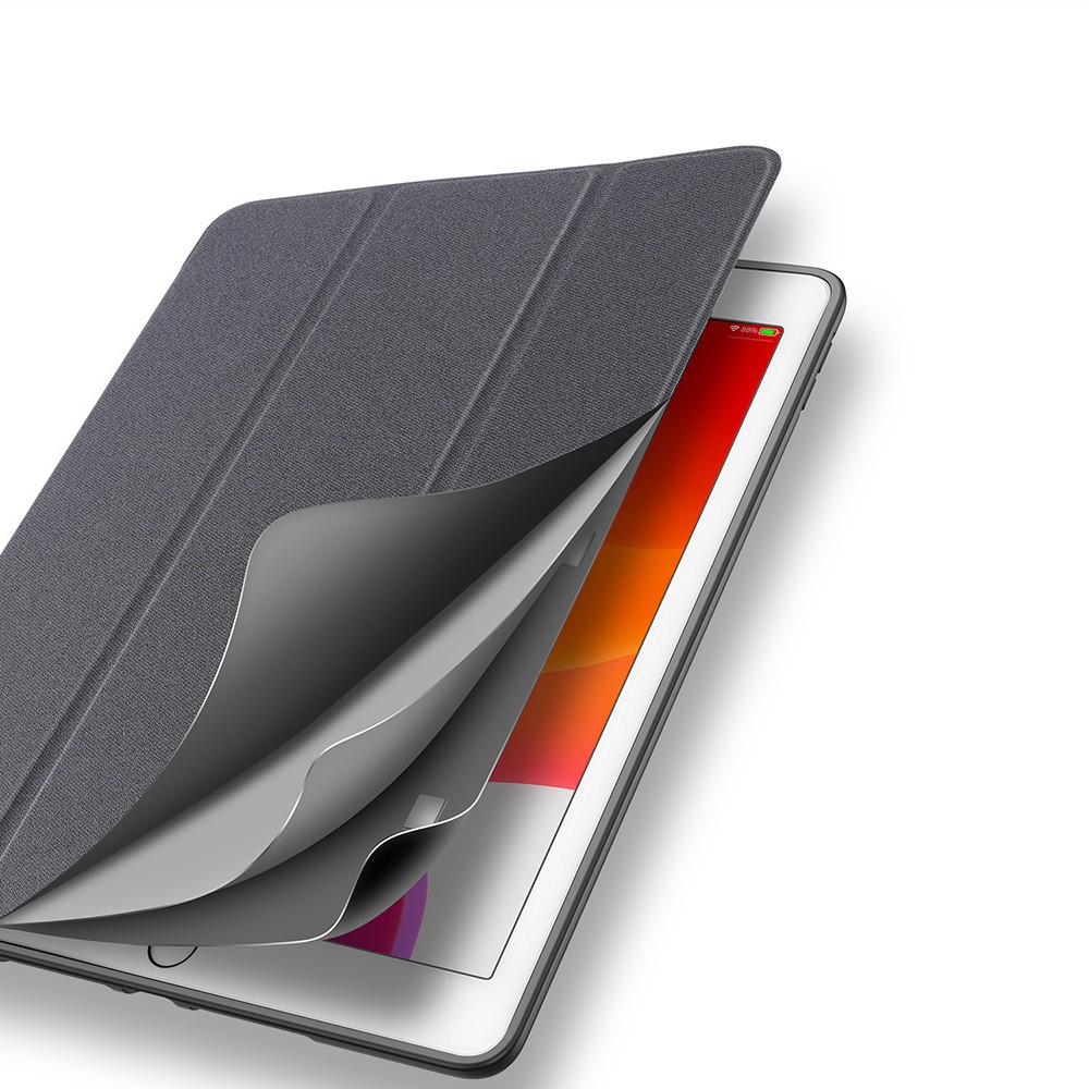 iPad 10.2 2019 - DUX DUCIS Domo Series Black — estuche (foto 3 de 12)