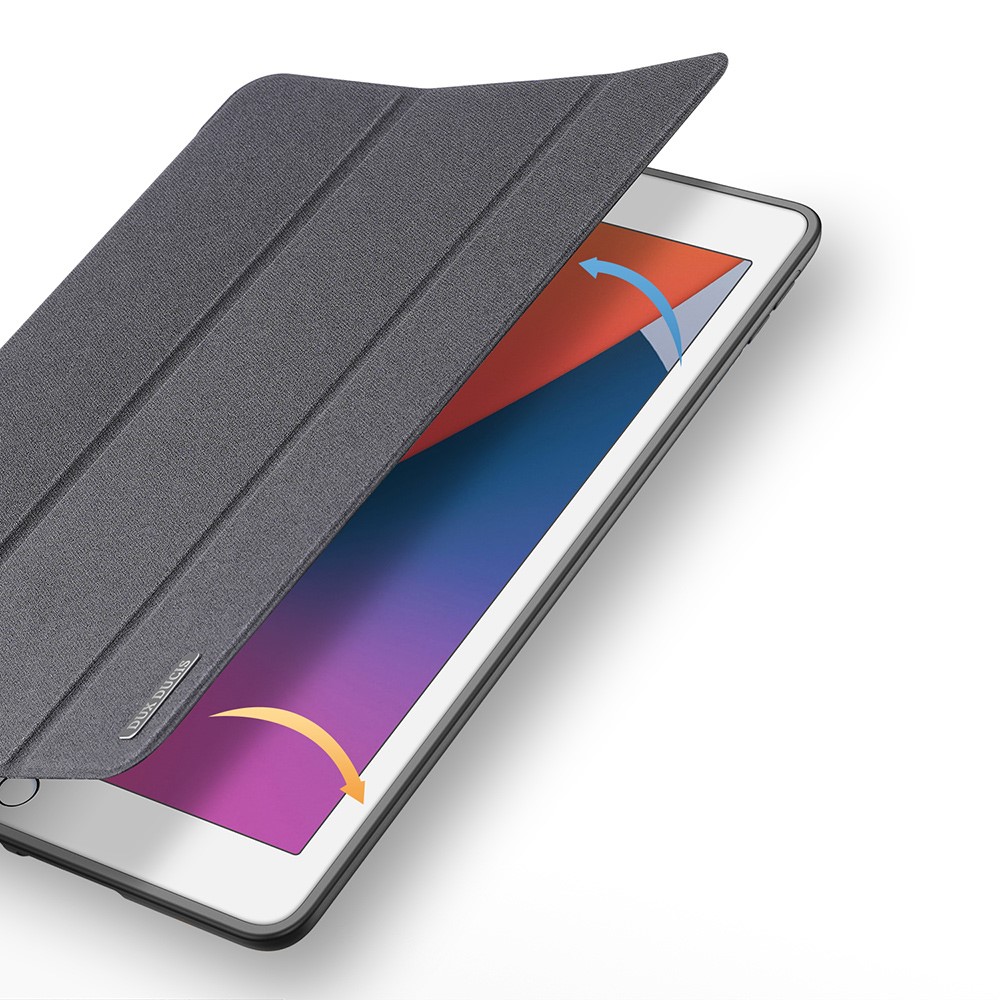 iPad 10.2 2019 - DUX DUCIS Domo Series Black — estuche (foto 5 de 12)