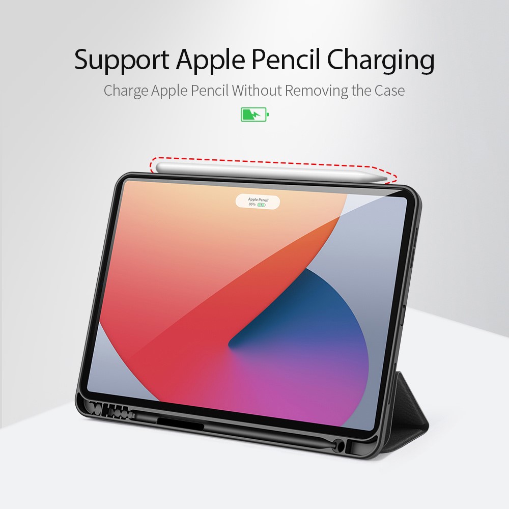 iPad Pro 11 2020 - DUX DUCIS Domo Series Black — estuche (foto 11 de 12)