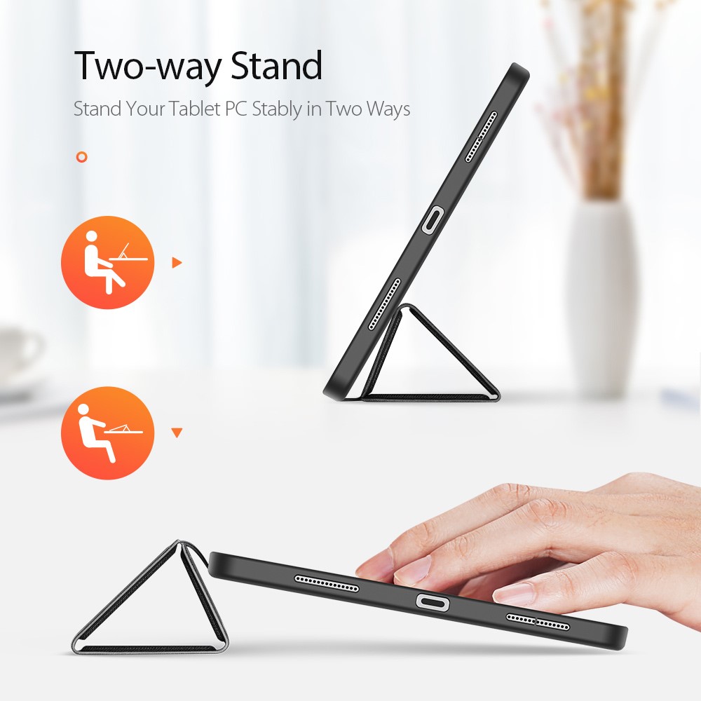 iPad Pro 11 2020 - DUX DUCIS Domo Series Black — estuche (foto 5 de 12)