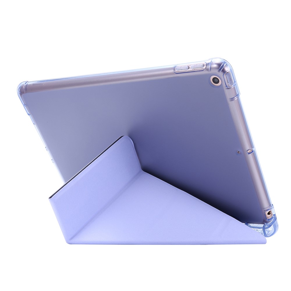 iPad 10.2 2019/2020 - Deformable Stand Leather Purple — estuche (foto 3 de 5)