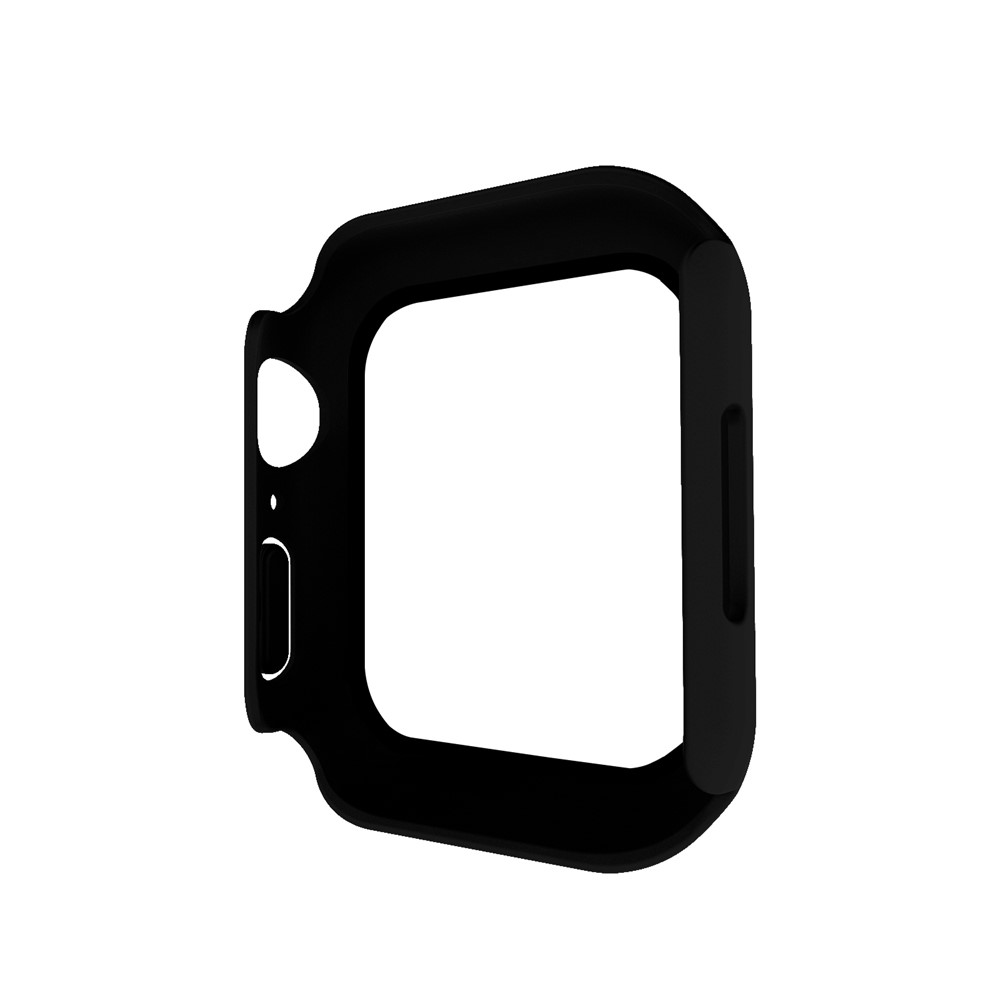 Apple Watch 45mm - Matte Frame PC + Tempered Glass Black — estuche (foto 5 de 9)