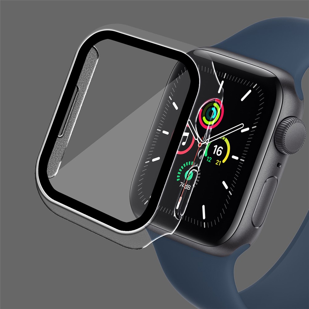 Apple Watch 41mm - ENCAY Hard PC + Tempered Glass Transparent