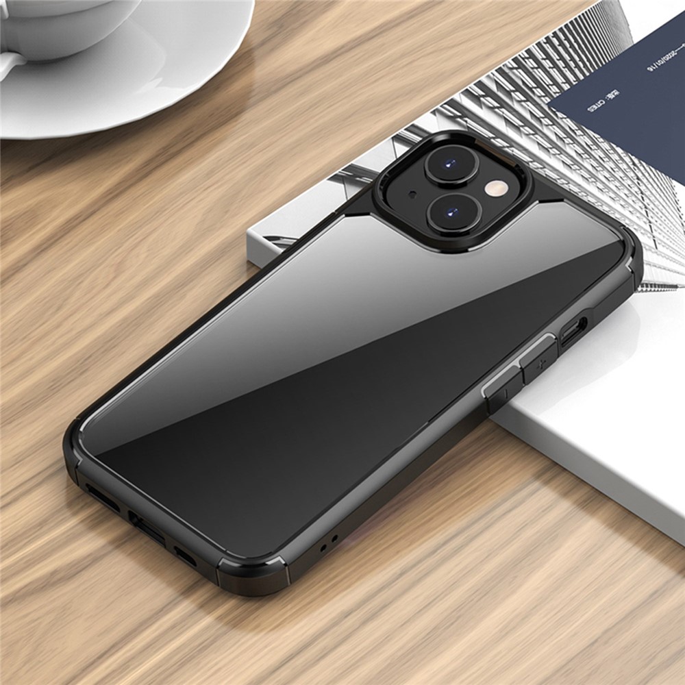 iPhone 14 - IPAKY Hybrid Black — estuche (foto 2 de 3)