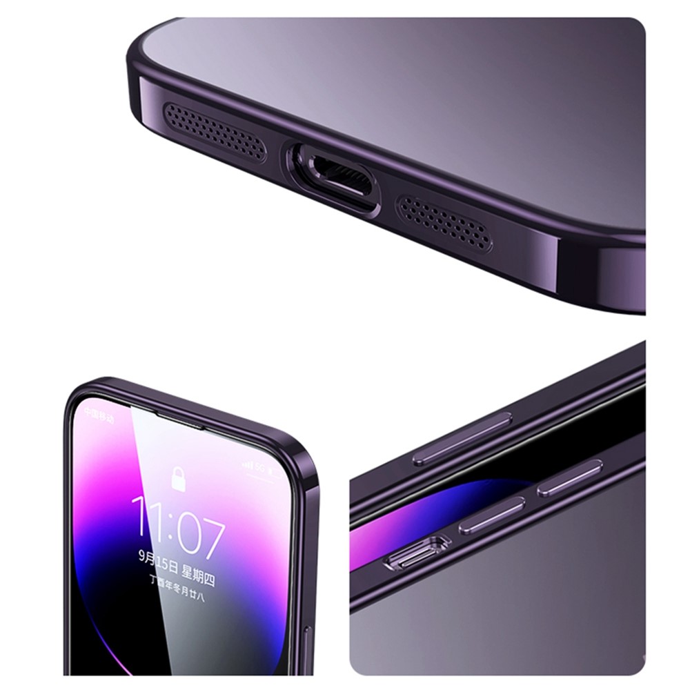 iPhone 14 - SULADA Electroplating Black — estuche (foto 3 de 3)