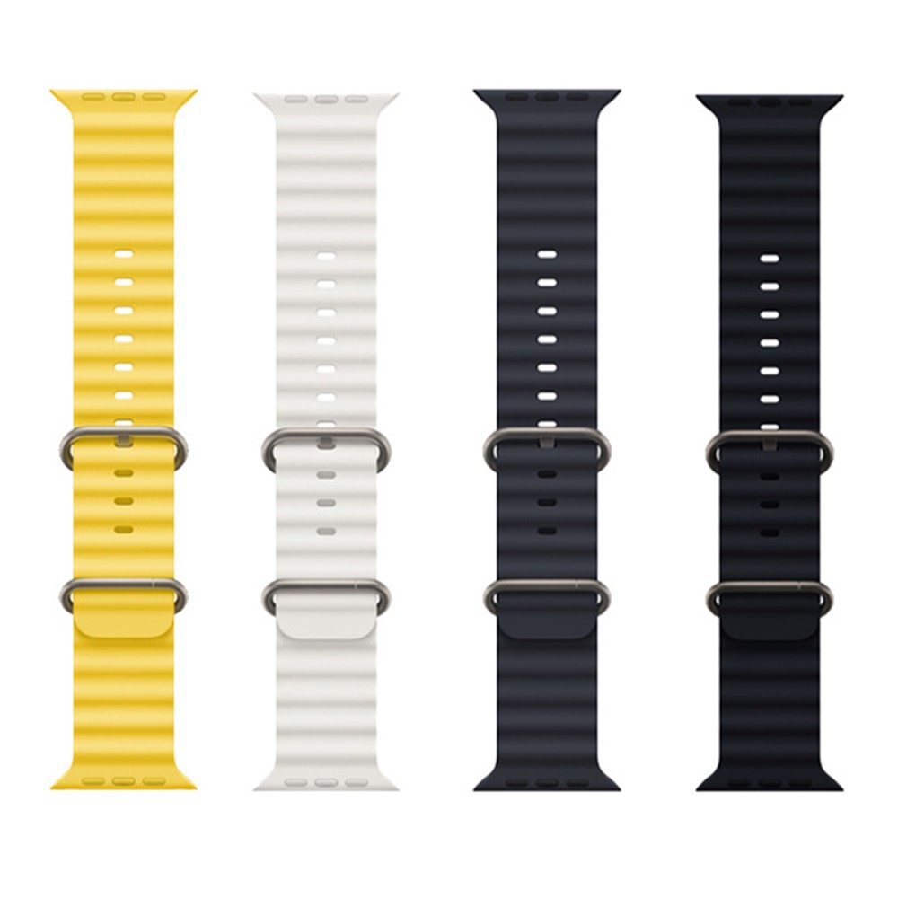 Apple Watch 45/49mm - Ocean Band Black — correa (foto 6 de 6)