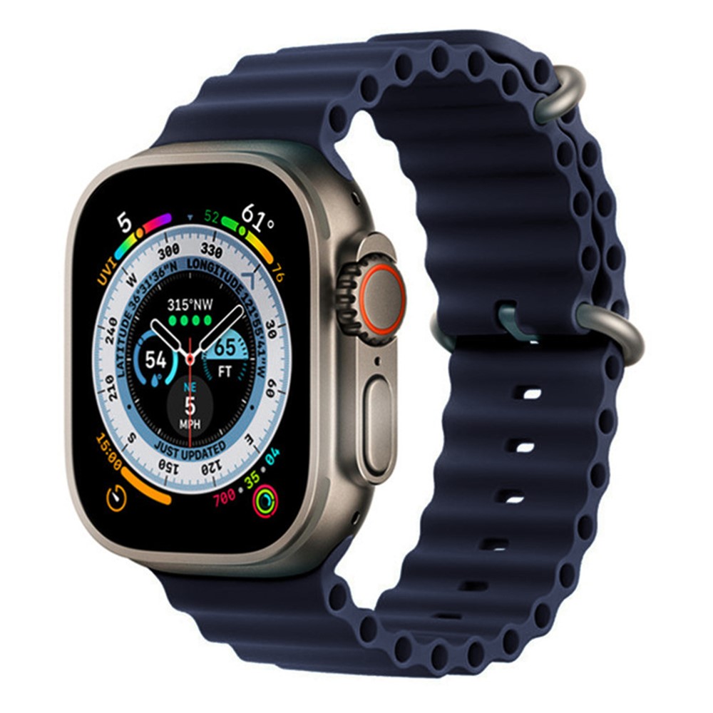 Apple Watch 45/49mm - Ocean Band Blue — correa (foto 2 de 5)