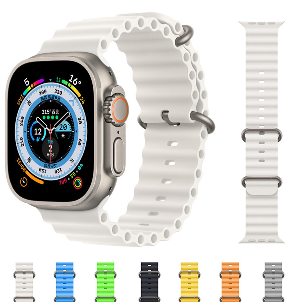Apple Watch 45/49mm - Ocean Band Blue — correa (foto 3 de 5)