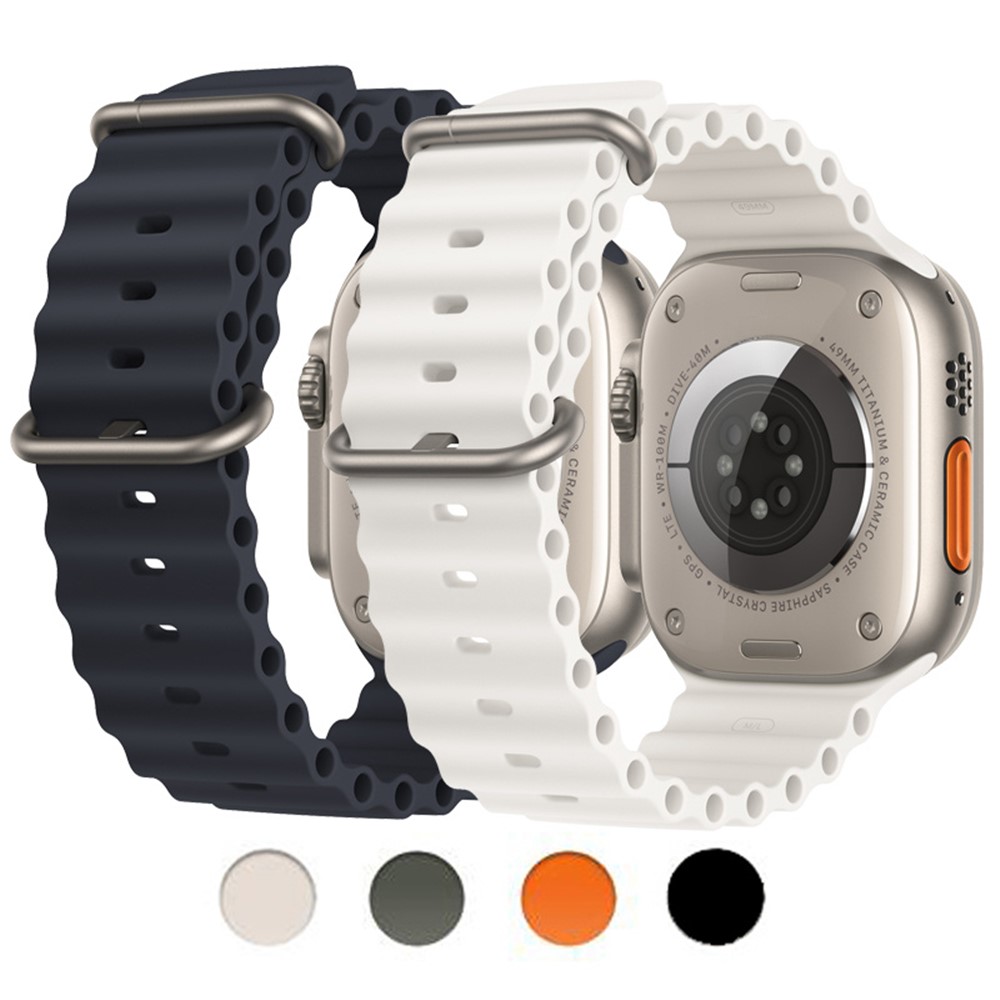 Apple Watch 45/49mm - Ocean Band Blue — correa (foto 4 de 5)