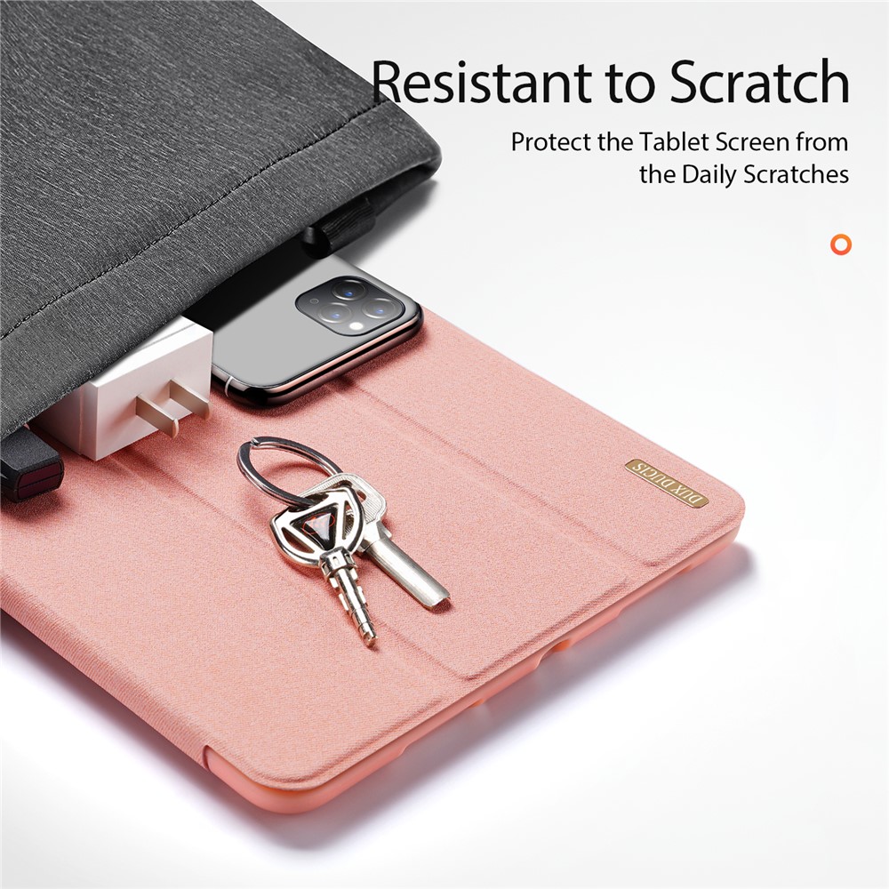 iPad 10.9 2022 - DUX DUCIS Domo Series Pink — estuche (foto 4 de 12)