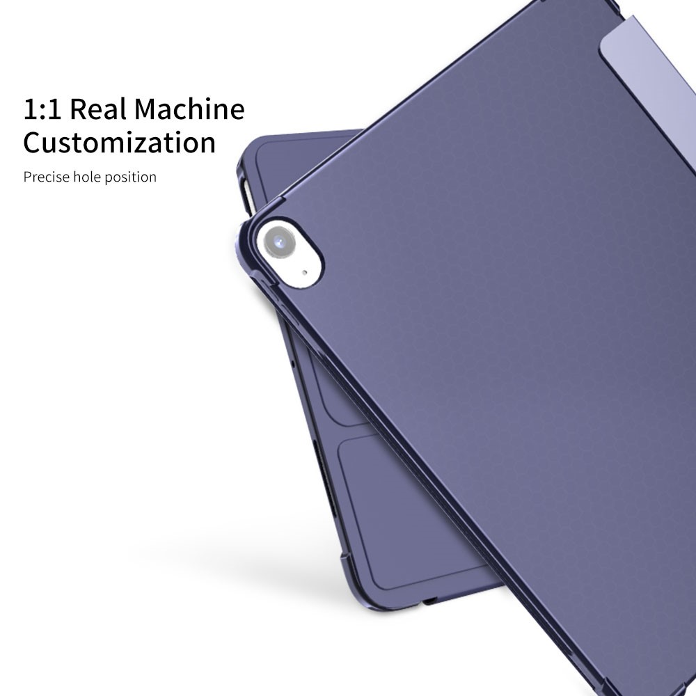 iPad 10.9 2022 - Leather Wallet Purple — estuche (foto 3 de 8)