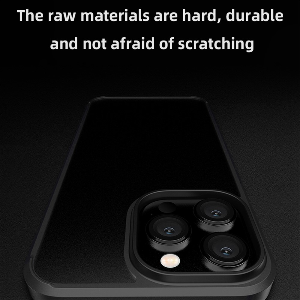 iPhone 15 Pro Max - X-LEVEL Anti-Fall Matte Black — estuche (foto 2 de 5)