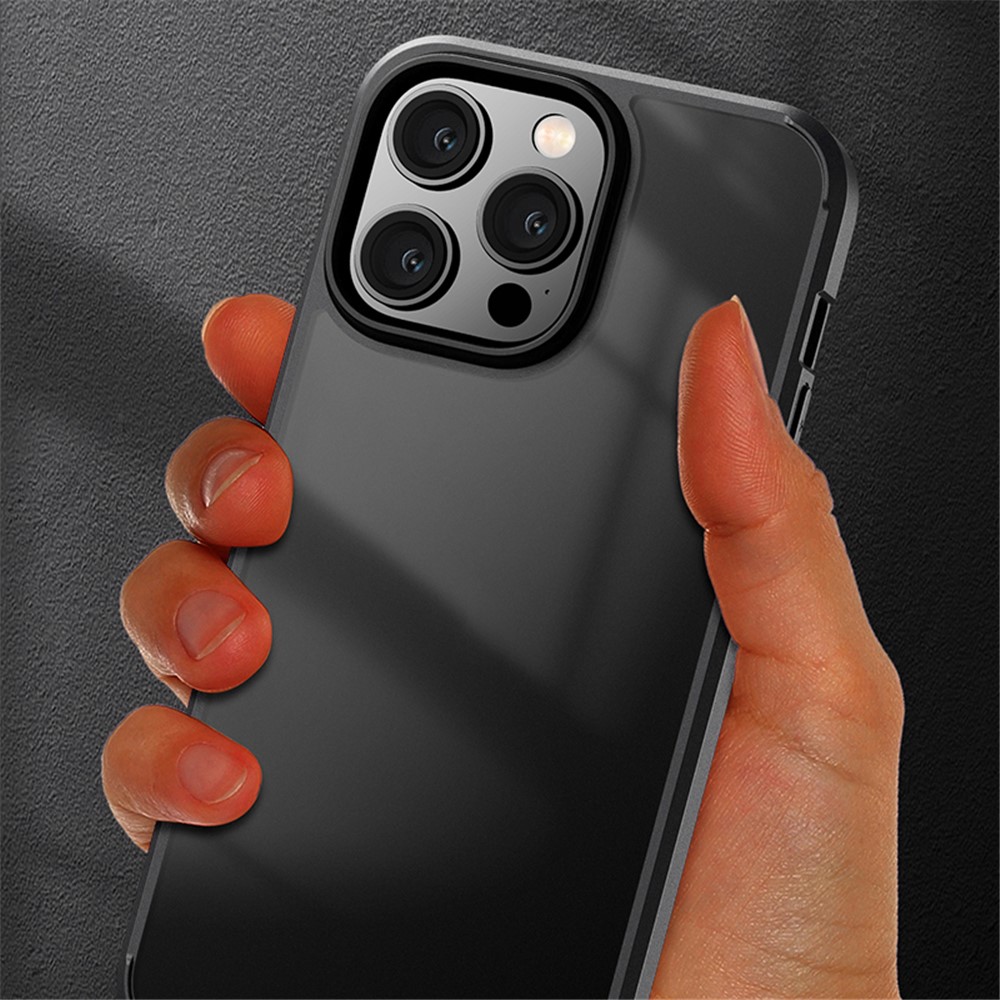 iPhone 15 Pro Max - X-LEVEL Anti-Fall Matte Black — estuche (foto 3 de 5)
