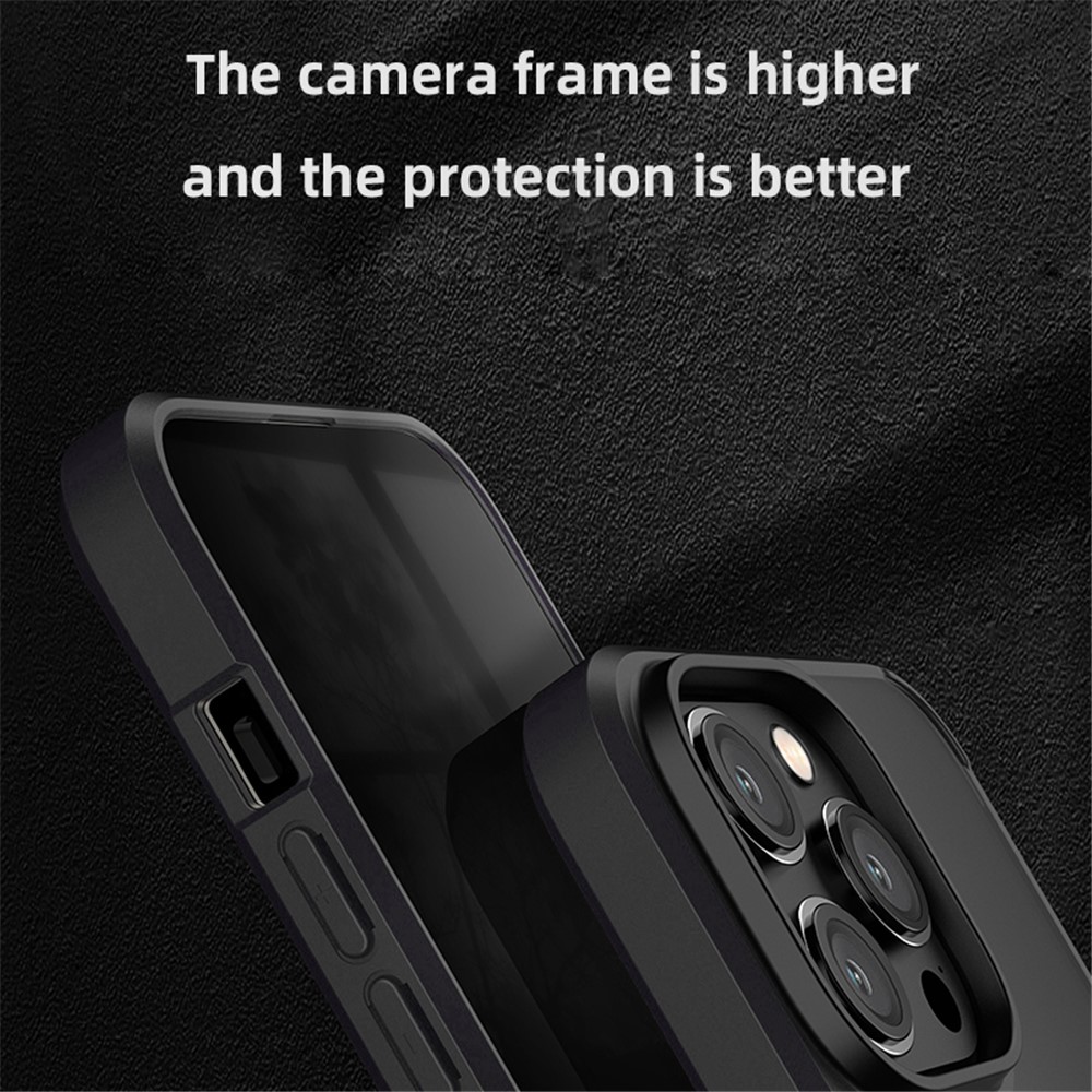 iPhone 15 Pro Max - X-LEVEL Anti-Fall Matte Black — estuche (foto 5 de 5)