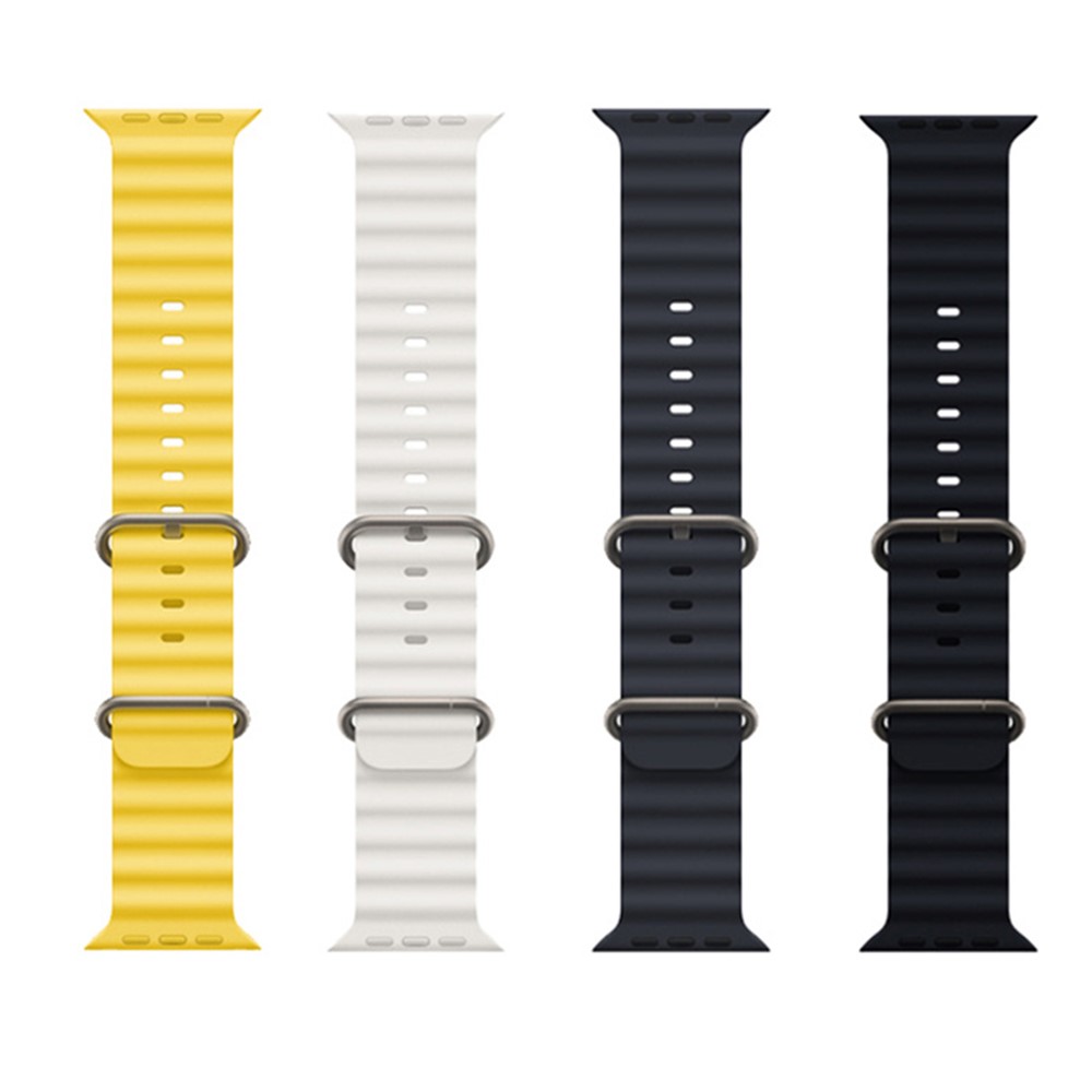 Apple Watch 45/49mm - Ocean Band Starlight — correa (foto 6 de 6)