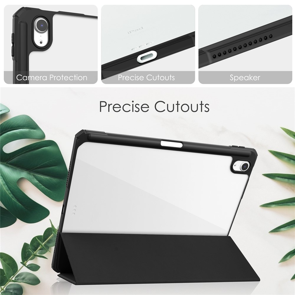 iPad Air 11 2024 - PU Leather Acrylic Black — estuche (foto 4 de 8)