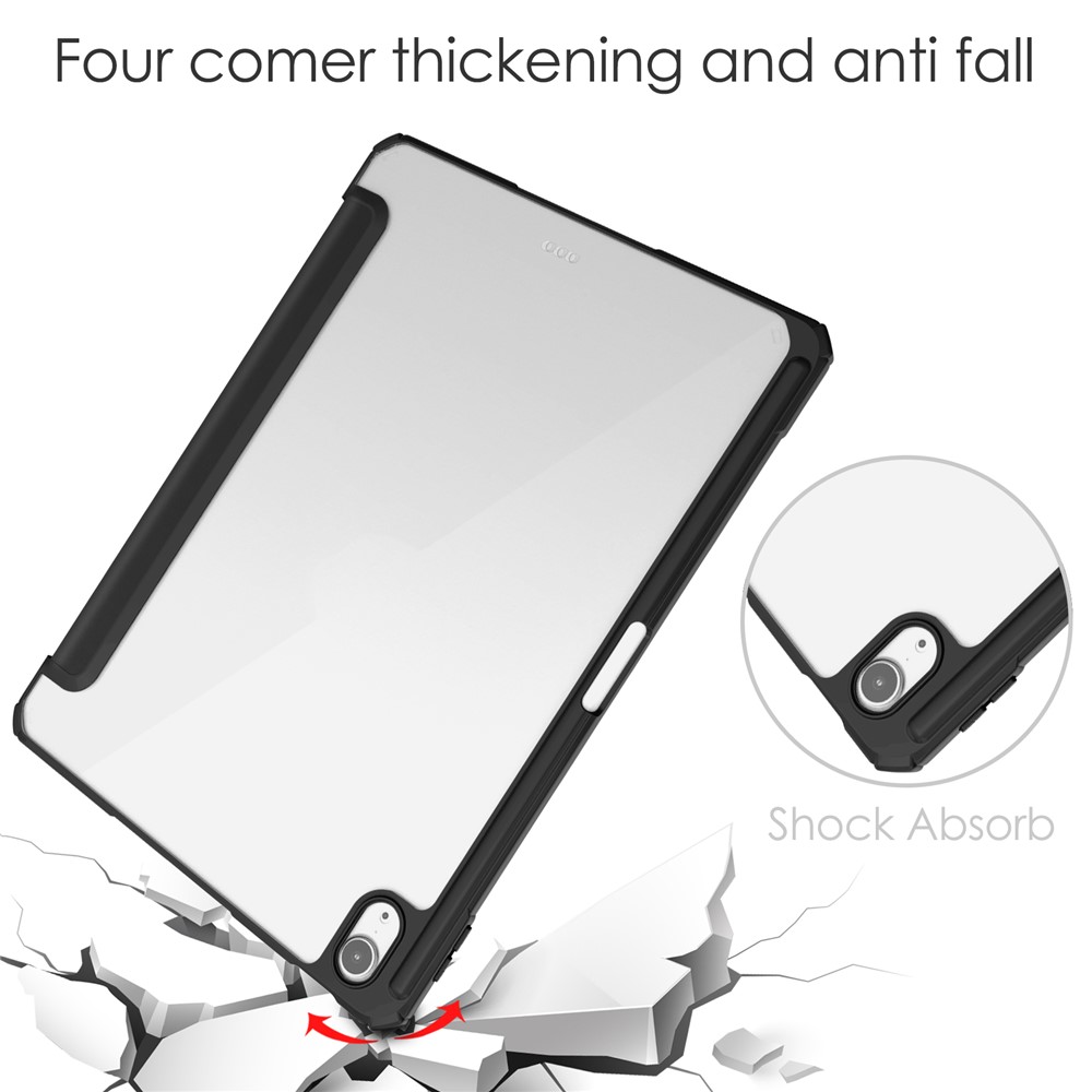 iPad Air 11 2024 - PU Leather Acrylic Black — estuche (foto 6 de 8)