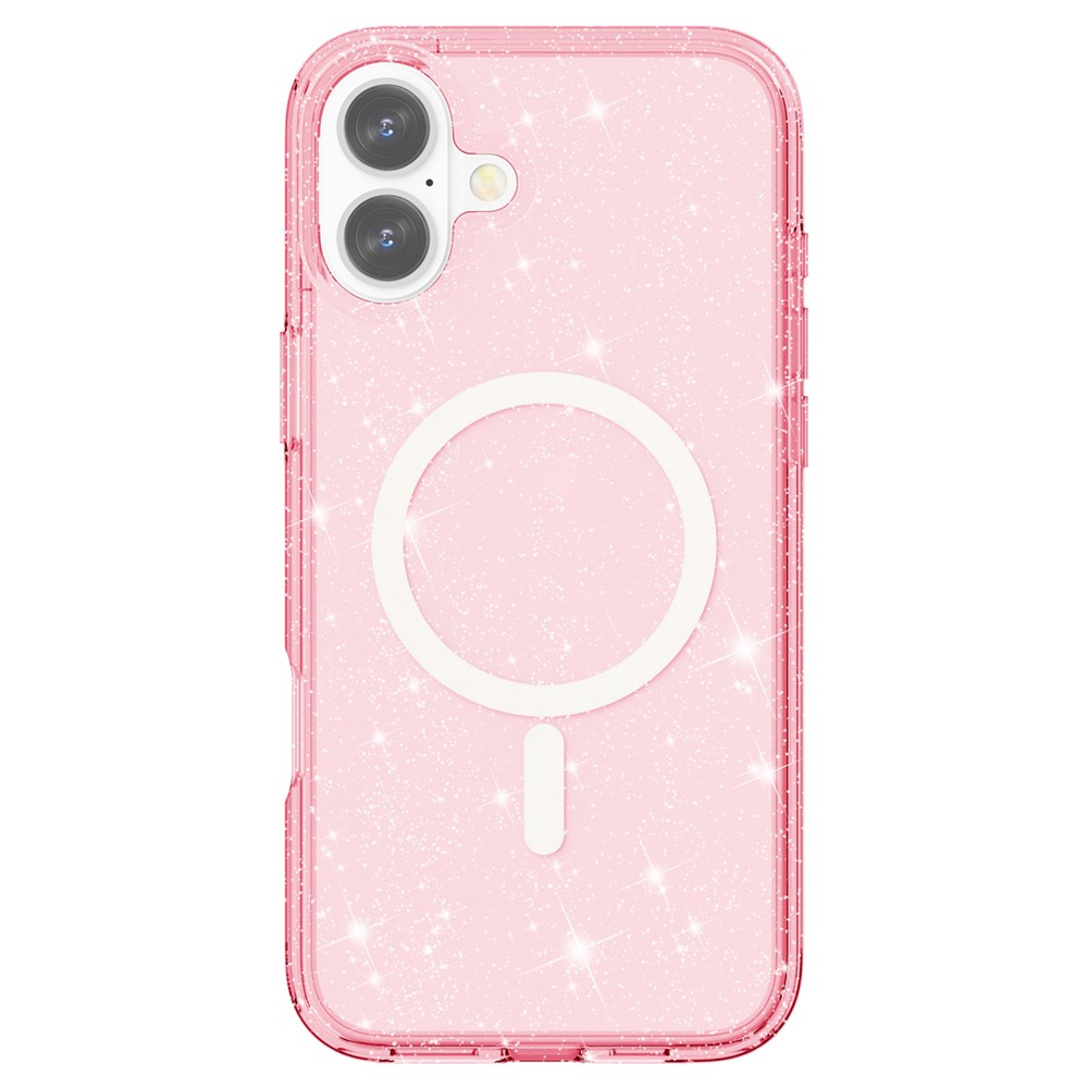 iPhone 16 - Glitter Powder With MagSafe Pink — estuche (foto 2 de 8)