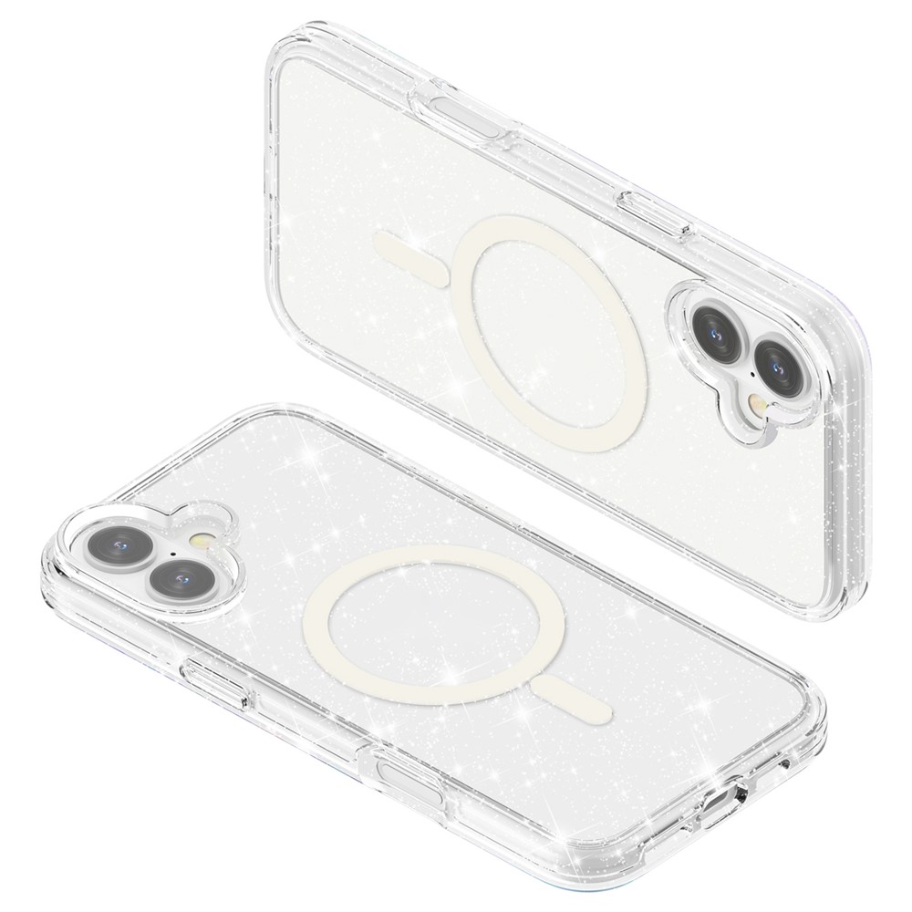iPhone 16 - Glitter Powder With MagSafe Transparent — estuche (foto 5 de 8)