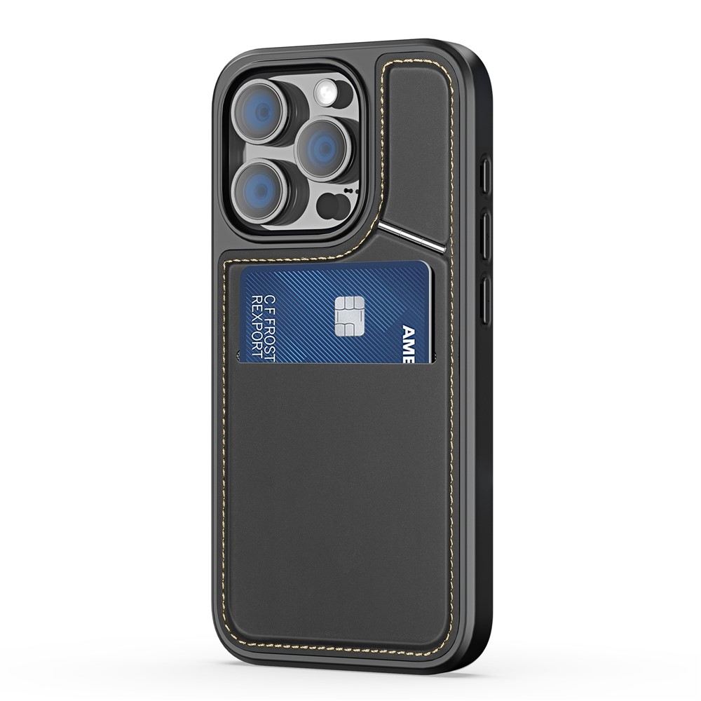 iPhone 16 Pro - DUX DUCIS Rafi Series Magnetic Black — estuche (foto 2 de 17)