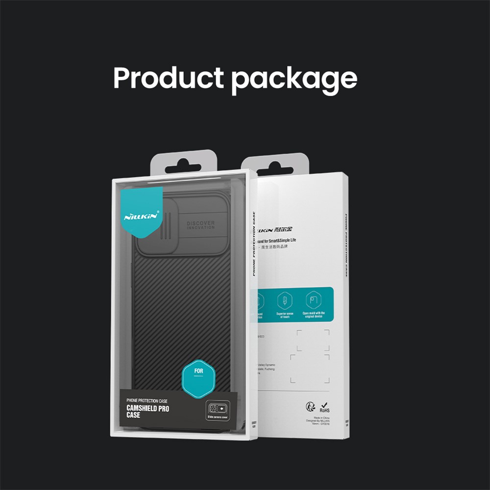 iPhone 16 - NILLKIN CamShield Black — estuche (foto 11 de 11)