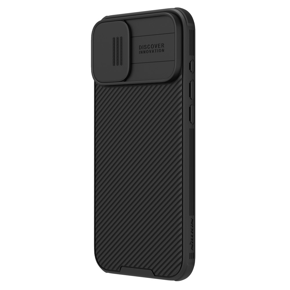iPhone 16 - NILLKIN CamShield Black — estuche (foto 2 de 11)
