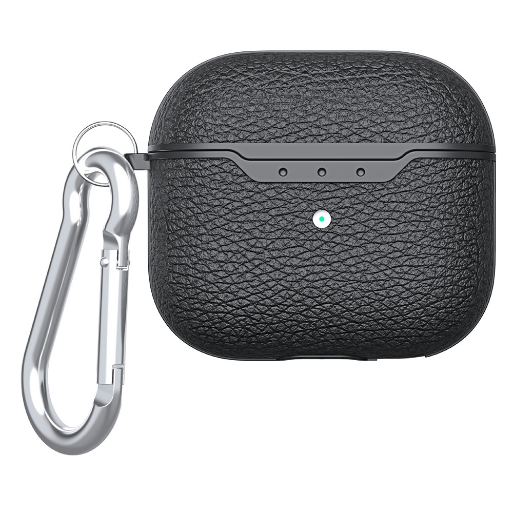 Apple AirPods 4 - Litchi Texture Black