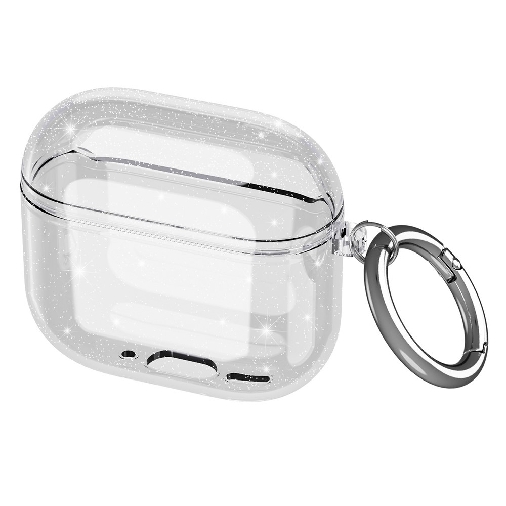 Apple AirPods 4 - TPU Glitter Transparent