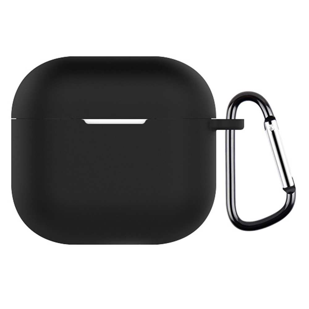 Apple AirPods 4 - Silicone Case With Hook Black