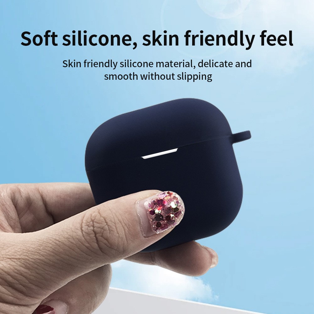 Apple AirPods 4 - Silicone Case With Hook Black — estuche (foto 4 de 7)