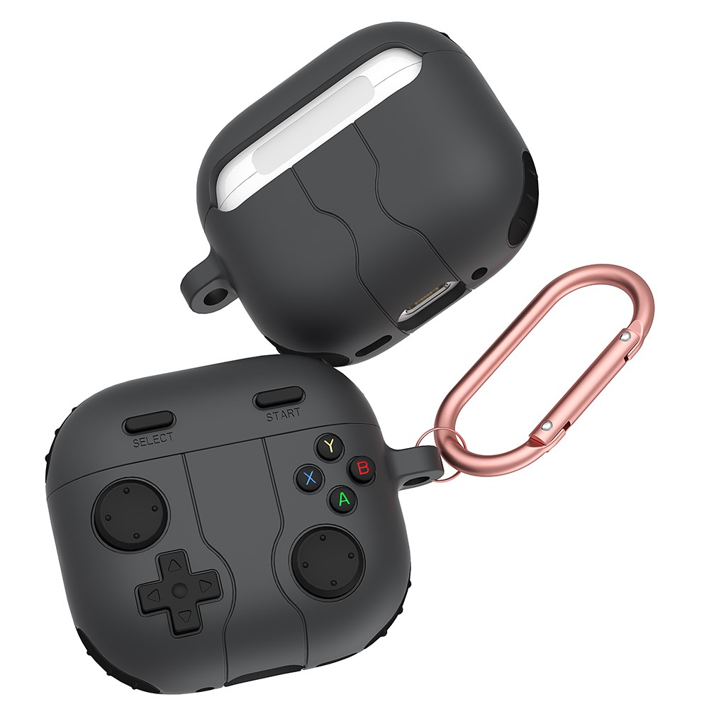 Apple AirPods 4 - Silicone 3D Game Console Dark Grey