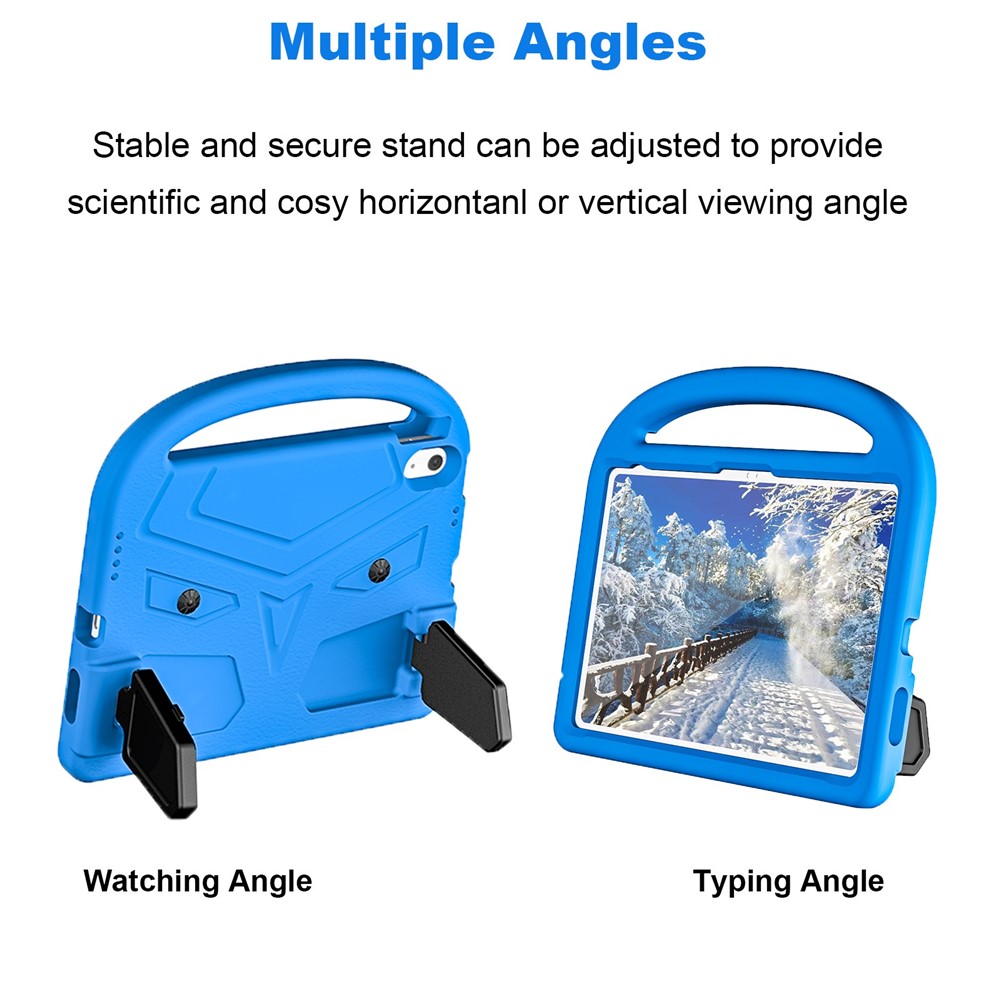 iPad 10.9 2022 - EVA Shockproof Handle Blue — estuche (foto 3 de 10)