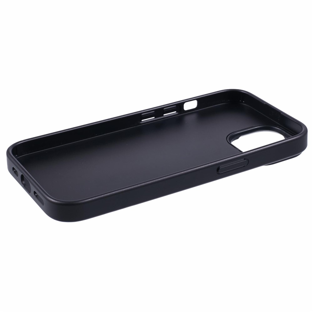 iPhone 15 - X-LEVEL Geometric Leather Black — estuche (foto 4 de 6)