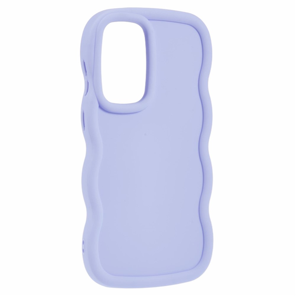 Samsung Galaxy A36/A56 - TPU Curly Wave Purple — estuche (foto 3 de 6)