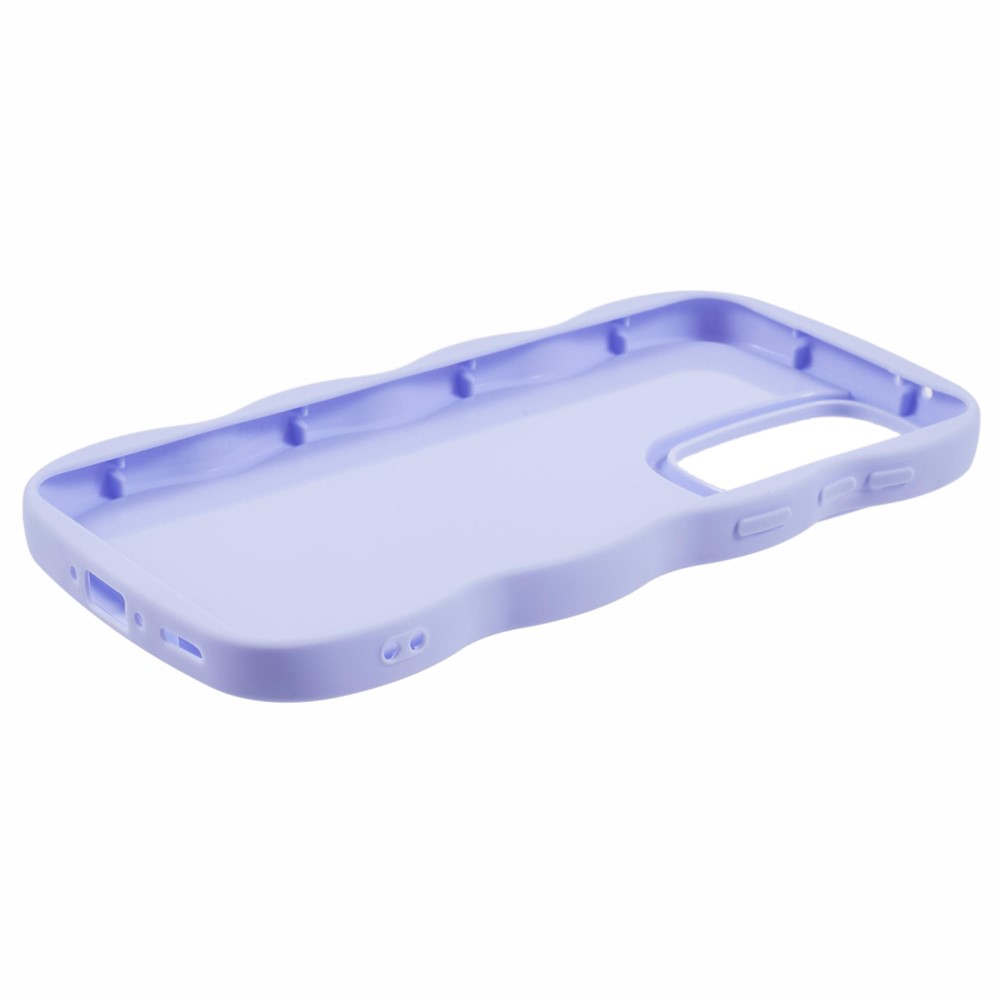Samsung Galaxy A36/A56 - TPU Curly Wave Purple — estuche (foto 4 de 6)