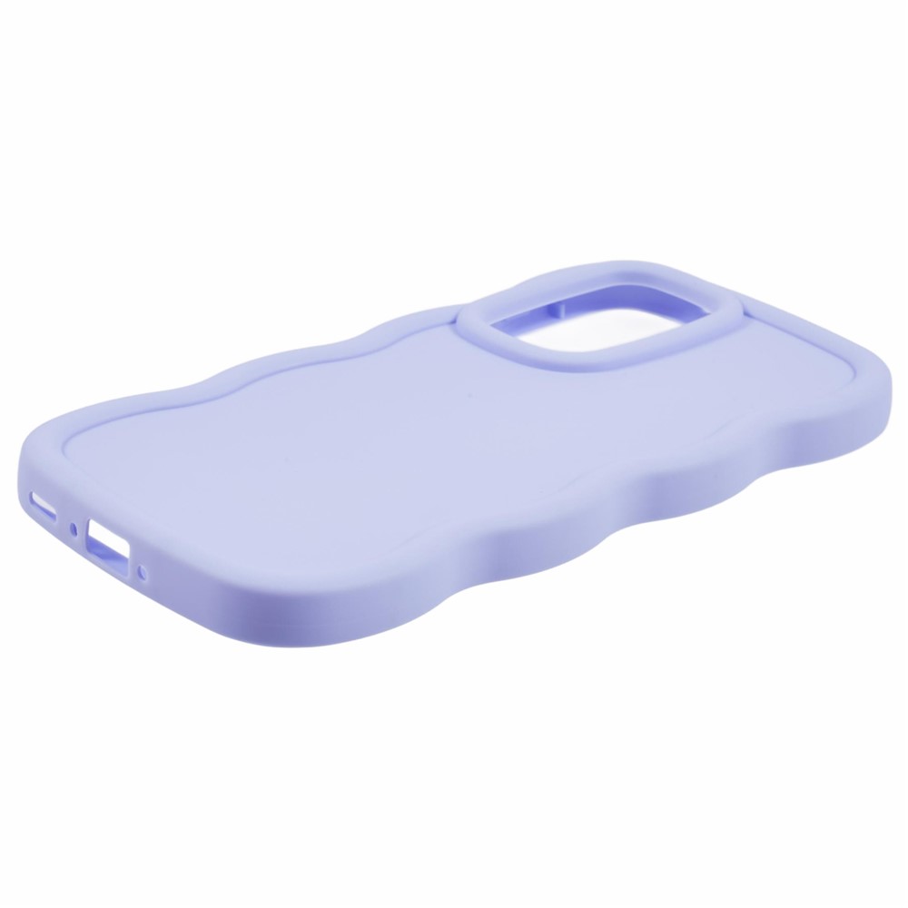 Samsung Galaxy A36/A56 - TPU Curly Wave Purple — estuche (foto 5 de 6)