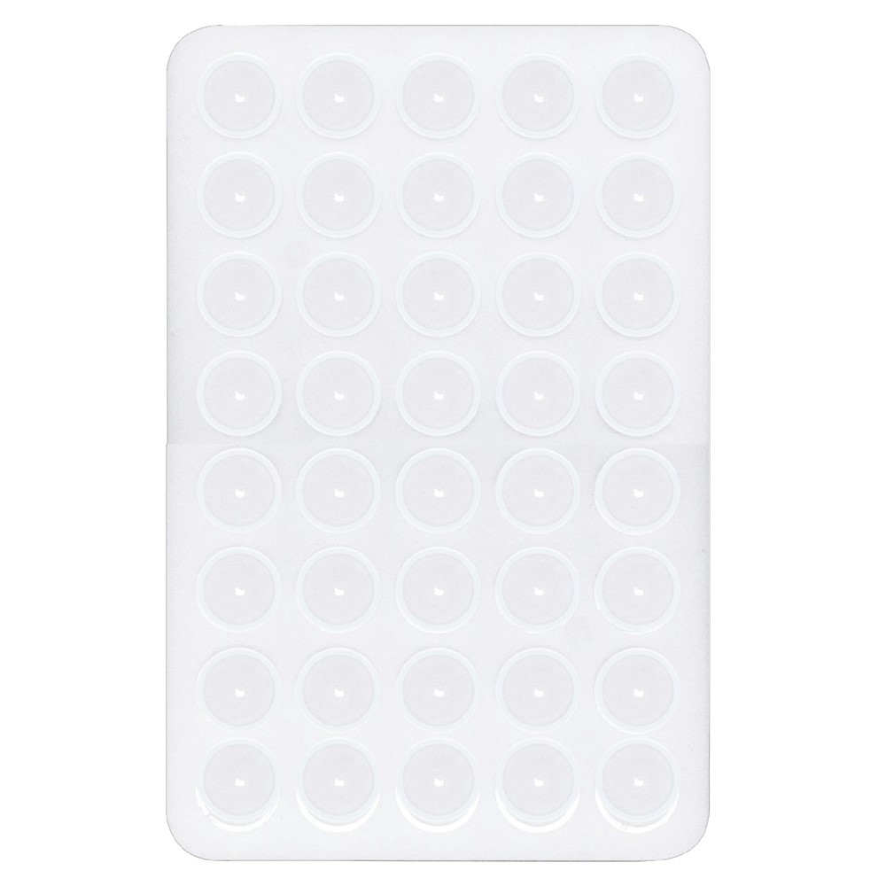 Silicone Suction Cup - Double Sided White