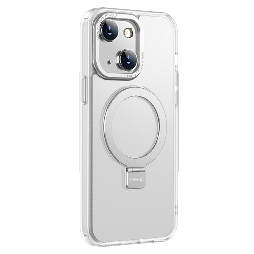 iPhone 13/14 - X-LEVEL Kickstand With MagSafe Transparent