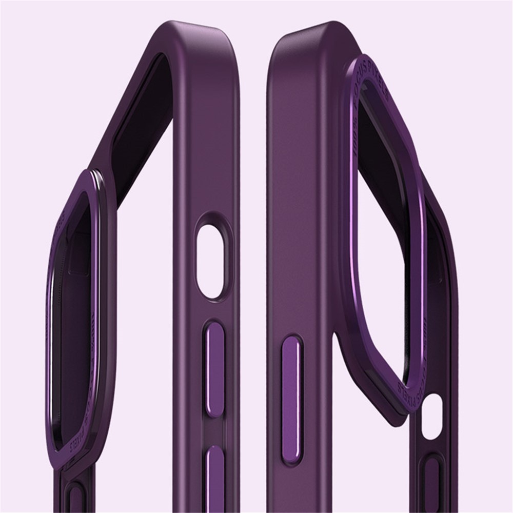 iPhone 13/14 - X-LEVEL Kickstand With MagSafe Transparent — estuche (foto 5 de 5)