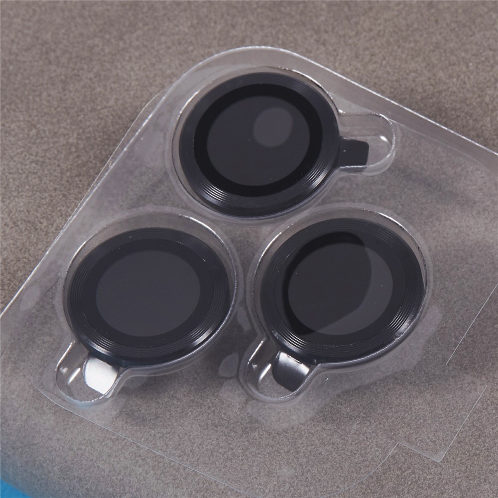 iPhone 16 Pro Max - PC+TPU With Lens Film Black — estuche (foto 8 de 9)