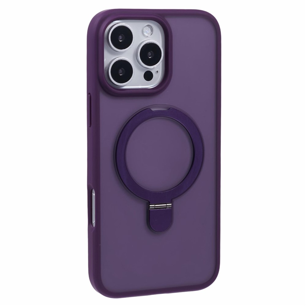 iPhone 16 Pro Max - PC+TPU With Lens Film Dark Purple — estuche (foto 4 de 9)