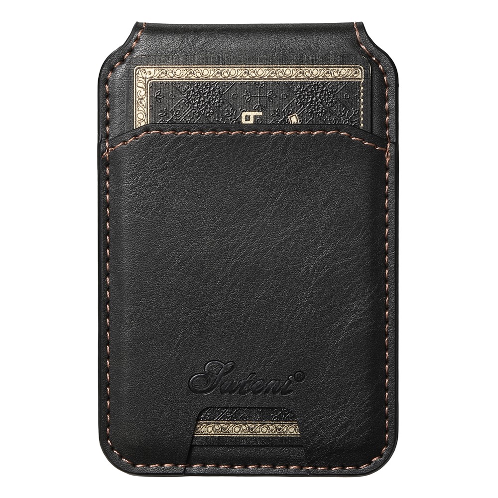 iPhone 16 Pro Max - Magnetic Detachable Card Holder Black — estuche (foto 5 de 12)